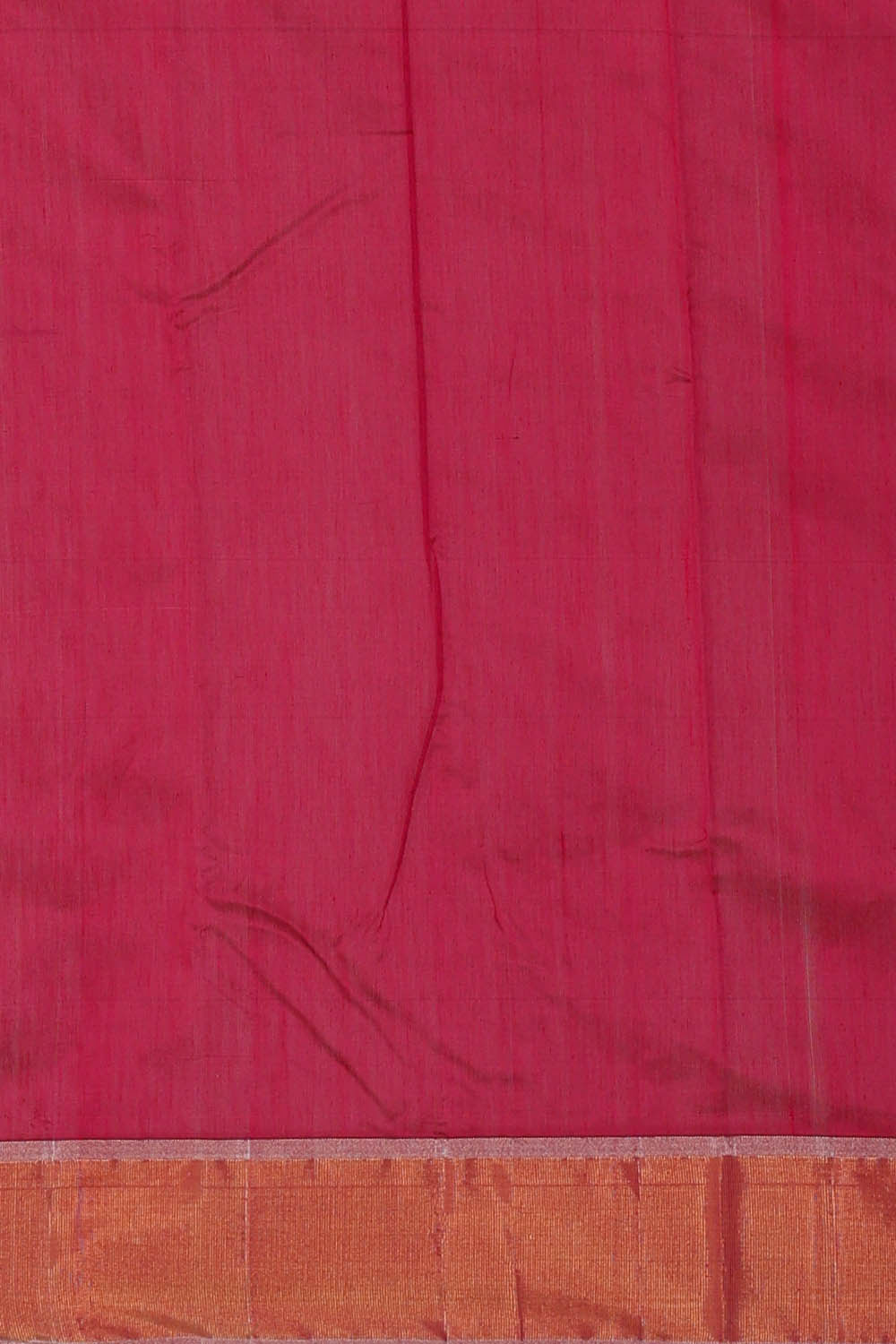 Image of Chanderi Silk Peacock Blue Saree